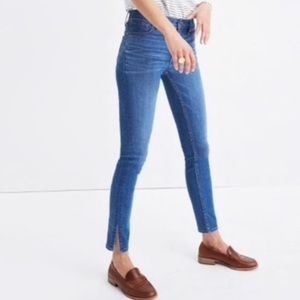 Madewell Side-Slit Skinny Jeans
